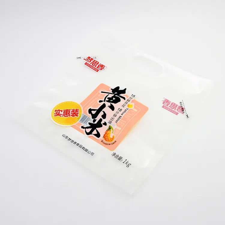 Прозрачна торбичка за изправяне